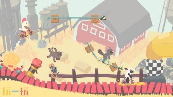 自行车赛车, 竞速, 与朋友一起